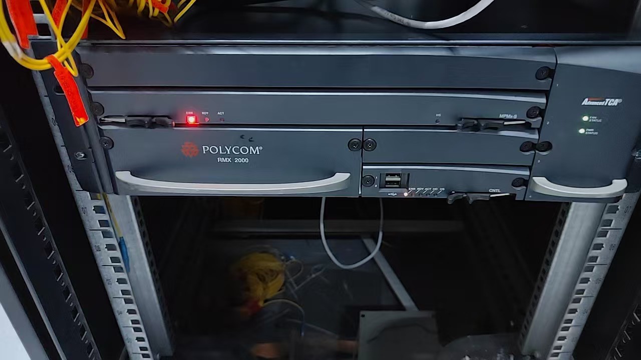 宝利通RMX2000 MCU故障连接重启诊断